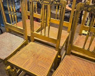 Set of 6 Antique Side Chairs