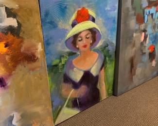 Original Oil Painting by Local Gallery Artist Fran Scher