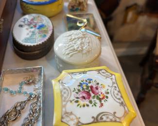 Vintage  Porcelain Boxes