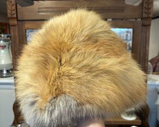 Vintage Fur Bucket Hat