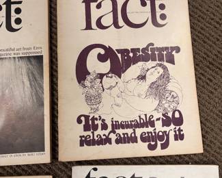 Vintage 1960s Fact Magazine 