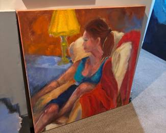 Original Oil Painting by Local Gallery Artist Fran Scher