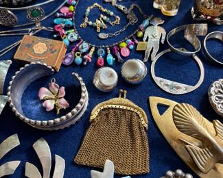 Jewelry - Artist pieces, Sterling Silver, Costume Jewelry, Trinkets