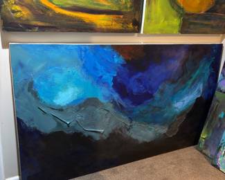 Original Oil Painting by Local Gallery Artist Fran Scher