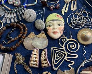 Jewelry - Artist pieces, Sterling Silver, Costume Jewelry