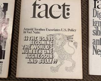 Vintage 1960s Fact Magazine 