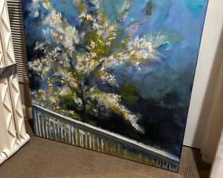 Original Oil Painting by Local Gallery Artist Fran Scher