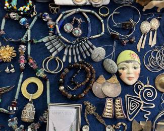 Jewelry - Artist pieces, Sterling Silver, Costume Jewelry, Trinkets
