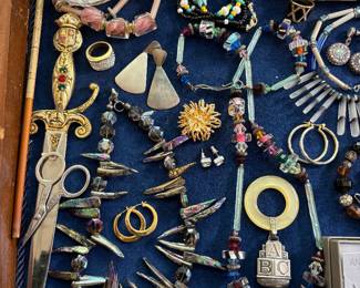 Jewelry - Artist pieces, Sterling Silver, Costume Jewelry, Trinkets