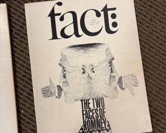 Vintage 1960s Fact Magazine 