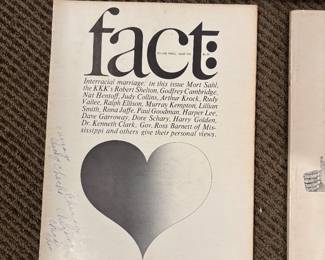 Vintage 1960s Fact Magazine 
