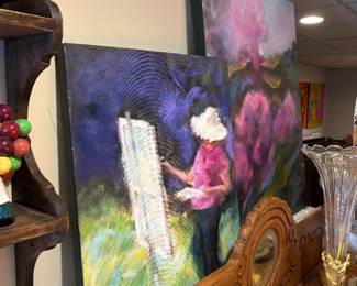 Original Oil Painting by Local Gallery Artist Fran Scher