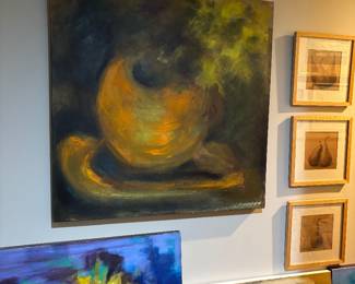 Original Oil Painting by Local Gallery Artist Fran Scher