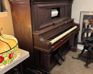H.W. Perlman Player Piano - WORKS!!
