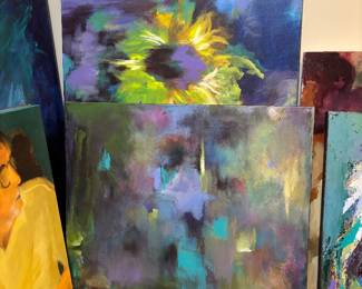 Original Oil Painting by Local Gallery Artist Fran Scher