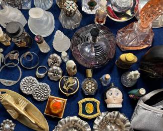 Jewelry - Artist pieces, Sterling Silver, Costume Jewelry, Trinkets, Vintage Perfume Bottles