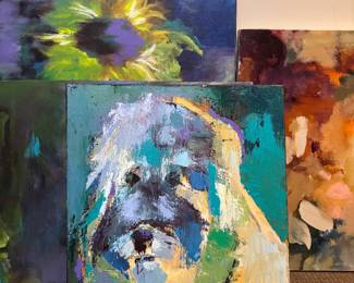 Original Oil Painting by Local Gallery Artist Fran Scher