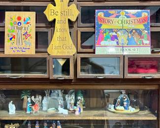 CHRISTIAN DECOR, NATIVITY SCENES