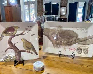MELAMINE BIRD TRAYS