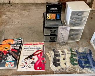 LOT OF GUITAR REPAIR ITEMS