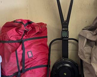 SKIERG CONCEPT 2-CROSS COUNTRY SKI TRAINER, LOW IMPACT EXERCISE MACHINE, BALSAM HILL CHRISTMAS TREE