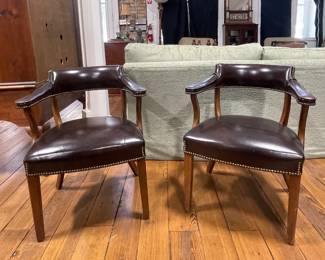 LEATHER OFFICE CHAIRS