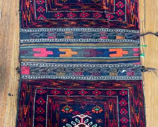 VINTAGE TURKISH HANDMADE SADDLE BAG