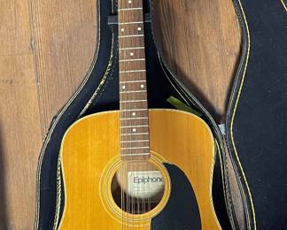 EPIPHONE FT-160 TEXAN 12 STRING GUITAR