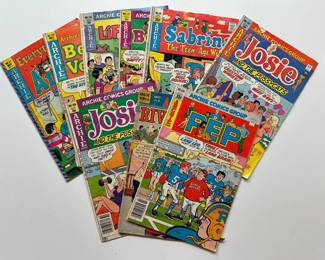 7 1970s Archie Comic Books Lot #: 80