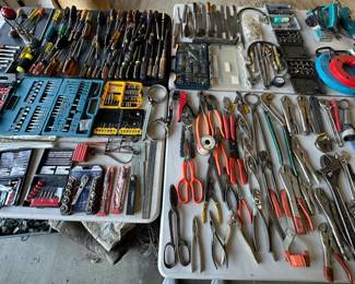 Pliers, Cutters, Adjustable Wrenches, Pipe Wrenches, Channel Locks