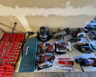 Router, SawsAll, SkilSaw, Power Planer