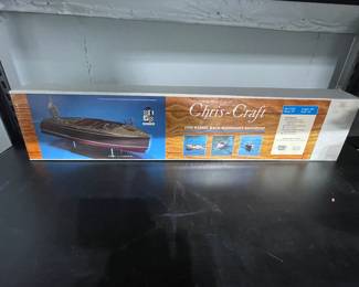 Vintage Dumas Boats Chris Craft 1940 Barrel Back Runabout Ship Kit