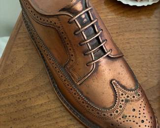 Now you can own a plaster cast in Coppertowne of a floor shine men’s shoe