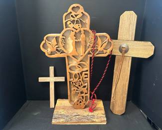 Cross Themed Handmade Prison Art