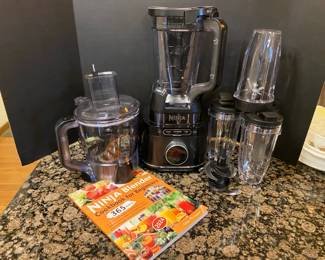 Ninja TB401 With Food Processor Blender And Bullet Attachments