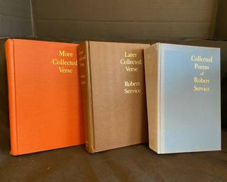 Collected Poems Of Robert Service Series Of Three