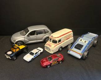 Model Chrysler 2000 Toy Car With Aspic Ambulance Pinewood Derby Car And 90s Hot Wheels