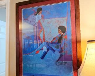 Several Signed Framed Pieces by Amado Maurilio Pena