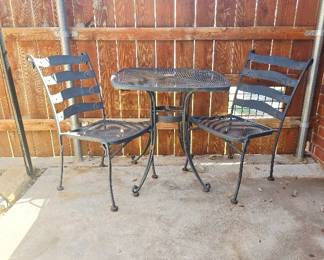 Black Iron Patio Furniture