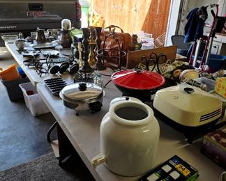 Kitchen items and collectibles