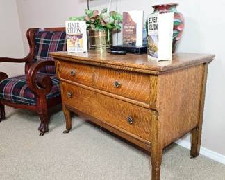 Antique Tiger Oak Dresser