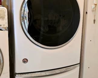 Whirlpool Duet Dryer and Pedestal