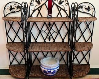 Wicker Shelving, several available