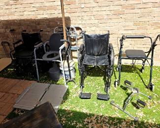 Medical Equipment, Walkers, Wheelchairs, Bath Aids, etc