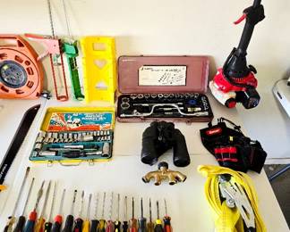 Hand Tools, Power Tools, Yard Tools