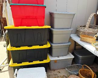 Storage Tubs and Bins