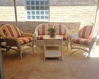 Wicker Patio Furniture - Great Condition
