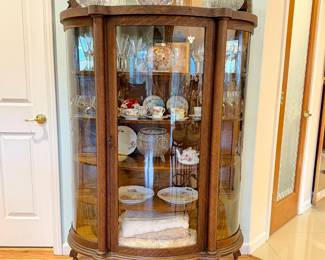 Antique China Cabinet 6’  high