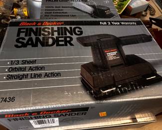 Finishing Sander  NIB 
