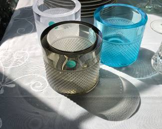 Tiffany and Co. Diamond Cut Votives